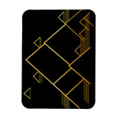 Berggipfel Minimalismus Magnet (Vertikal)