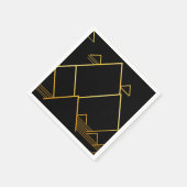 Berggipfel Minimalismus Serviette (Ecke)