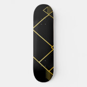 Berggipfel Minimalismus Skateboard (Vorderseite)