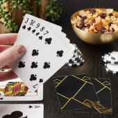 Berggipfel Minimalismus Spielkarten (In Situ)