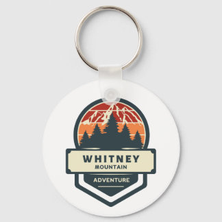 Berggipfelbesteigung und Wandern am Whitney Schlüsselanhänger