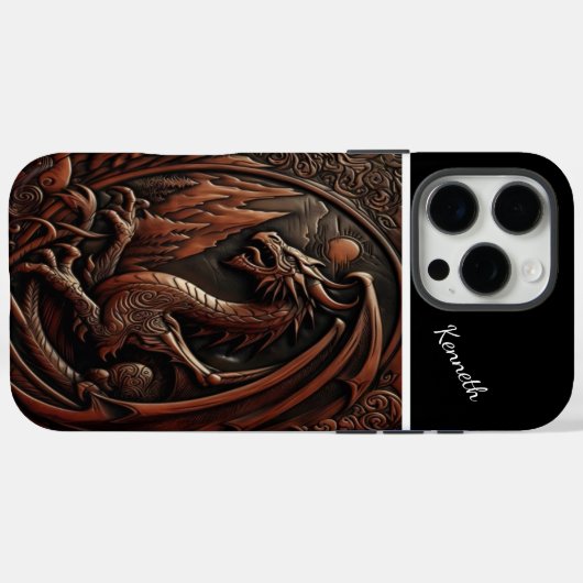 Berggipfeldrache Case-Mate iPhone Hülle (Rückseite (Horizontal))