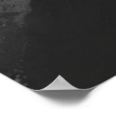 Berggipfelmoon Poster (Ecke)