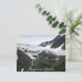 Berggletscher Postkarte (Stehend Vorderseite)
