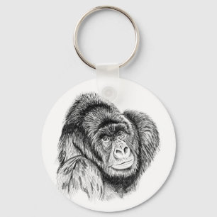 Berggorilla - Schlüsselanhänger