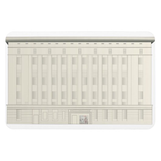 Berghain Berlin Magnet (Horizontal)