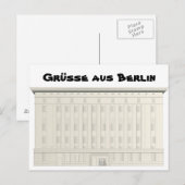Berghain Grüße aus Berlin Postkarte (Vorne/Hinten)
