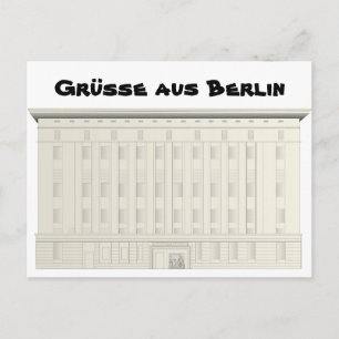 Berghain Grüße aus Berlin Postkarte