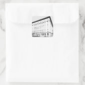 Berghain Quadratischer Aufkleber (Tasche)