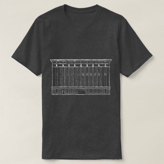 Berghain Skizze T-Shirt (Design vorne)