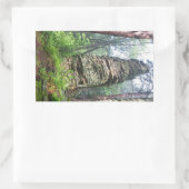 Berghang im Staat Rechteckiger Aufkleber (Tasche)