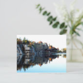 Berghaus Reflektion Postkarte (Stehend Vorderseite)