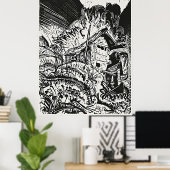 Berghaus von Ernst Ludwig Kirchner Poster (Heimbüro)
