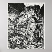 Berghaus von Ernst Ludwig Kirchner Poster (Vorne)