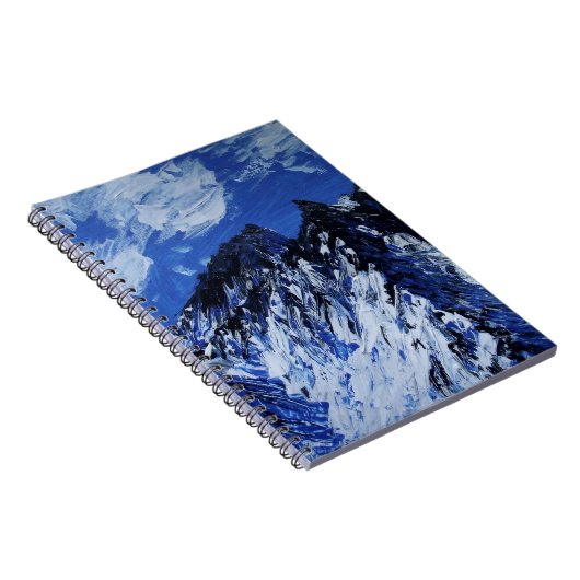 Bergheft Notizblock (Rechte Seite)