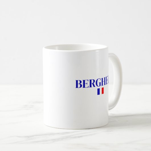 BERGHEIM Frankreich Kaffeetasse (VorderseiteRechts)