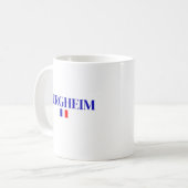 BERGHEIM Frankreich Kaffeetasse (Vorderseite Links)