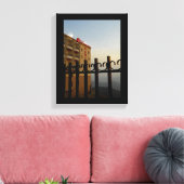 Berghotel Leinwanddruck (Insitu (Wohnzimmer))