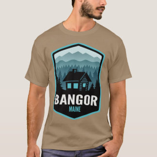 Berghütte Bangor Maine Oversified T-Shirt