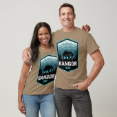 Berghütte Bangor Maine Oversified T-Shirt (Unisex)
