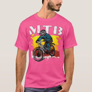 Berghütte Berg Mountainbike Mtb Radtour Bmx T-Shirt