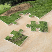 Berghütte, Les Aravis, Französische Alpen Puzzle (Seite)