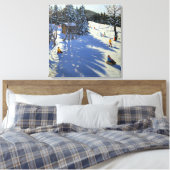 Berghütte Morzine Leinwanddruck (Insitu (Schlafzimmer))