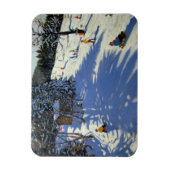 Berghütte Morzine Magnet (Vertikal)