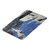 Berghütte Morzine Magnet (Linke Seite)