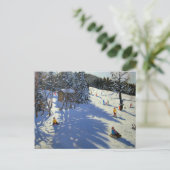 Berghütte Morzine Postkarte (Stehend Vorderseite)