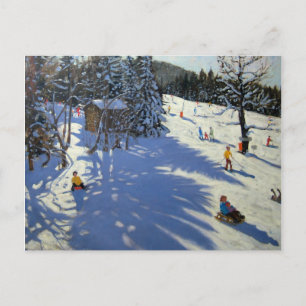 Berghütte Morzine Postkarte