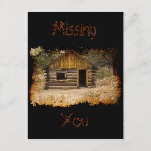 Berghütte Postkarte