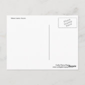 Berghütte Postkarte (Rückseite)