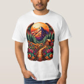 Berghütte T-Shirt (Vorderseite)