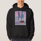 Berghütte vor Sky Scraper Hoodie (Vorderseite)