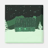 Berghüttenmagnet Magnet (Vorne)