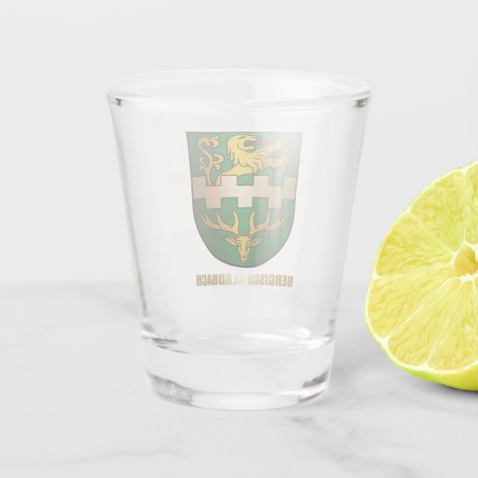 Bergisch Gladbach Schnapsglas (Rückseite)