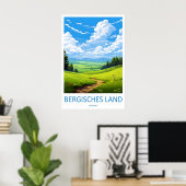 Bergisches Land 1 Poster (Heimbüro)