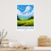 Bergisches Land 1 Poster (Küche)