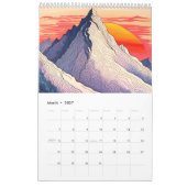 Bergkalender 2024 kalender (Mär 2027)