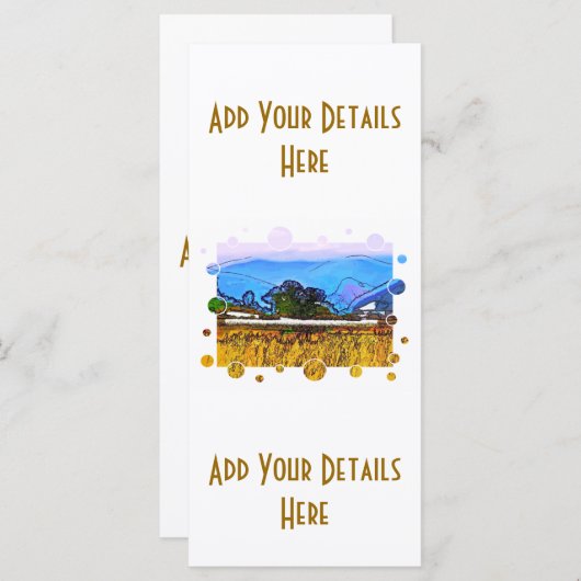 BERGKARTEN (Vorne/Hinten)