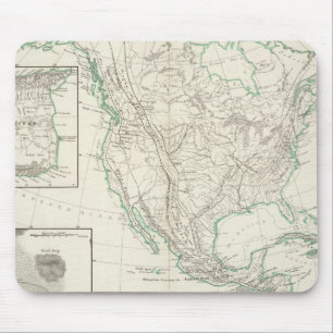 Bergketten in Nordamerika Mousepad