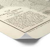 Bergketten in Nordamerika Poster (Ecke)