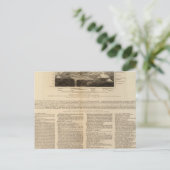 Bergketten Postkarte (Stehend Vorderseite)