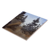 Bergkiefern in den Felsen Fliese (Seite)