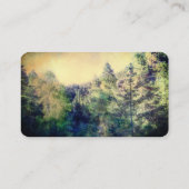 Bergkiefern Landschaftsfotografie Visitenkarte (Rückseite)