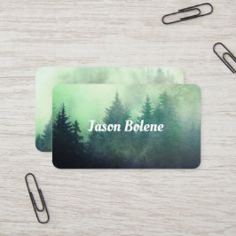 Bergkiefern - Natur Foto Visitenkarte