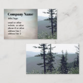 Bergkiefern Visitenkarten Foto Kunst Visitenkarte (Vorne/Hinten)