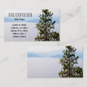 Bergkiefern Visitenkarten Foto Kunst Visitenkarte (Vorne/Hinten)