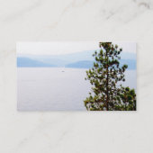 Bergkiefern Visitenkarten Foto Kunst Visitenkarte (Rückseite)
